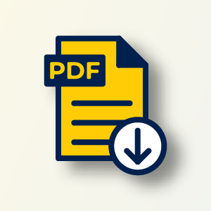 Web icon illustrating Download PDF Invoice